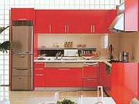 システムキッチンL型