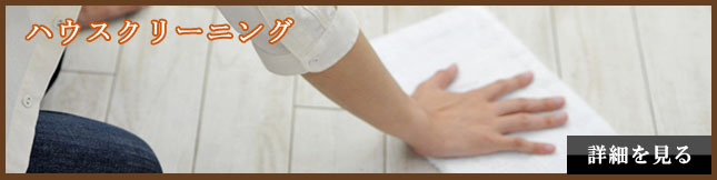 ハウスクリーニング ハウスクリーニング