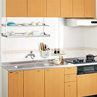 タカラスタンダード 木製キッチンセット 