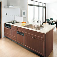 タカラスタンダード 木製システムキッチン モルフェス 